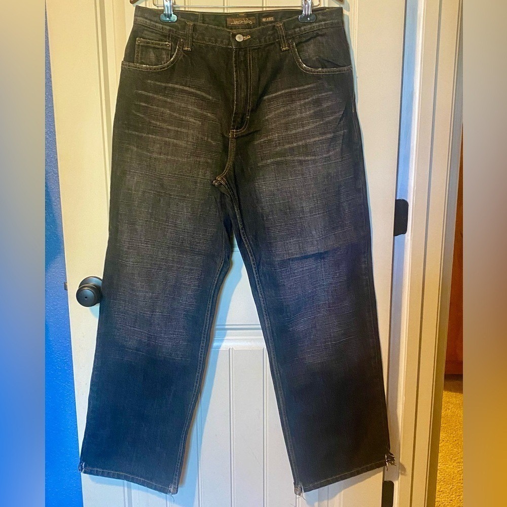 Aeropostale Dark Blue Relaxed Jeans Pants